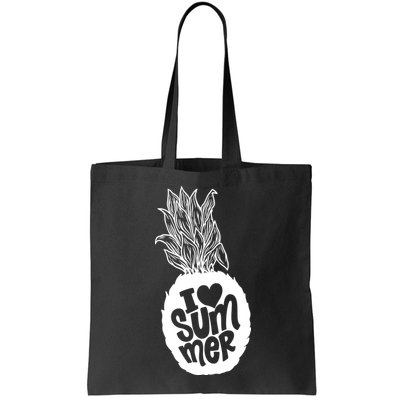 I Heart (Love) Summer Pineapple Bag