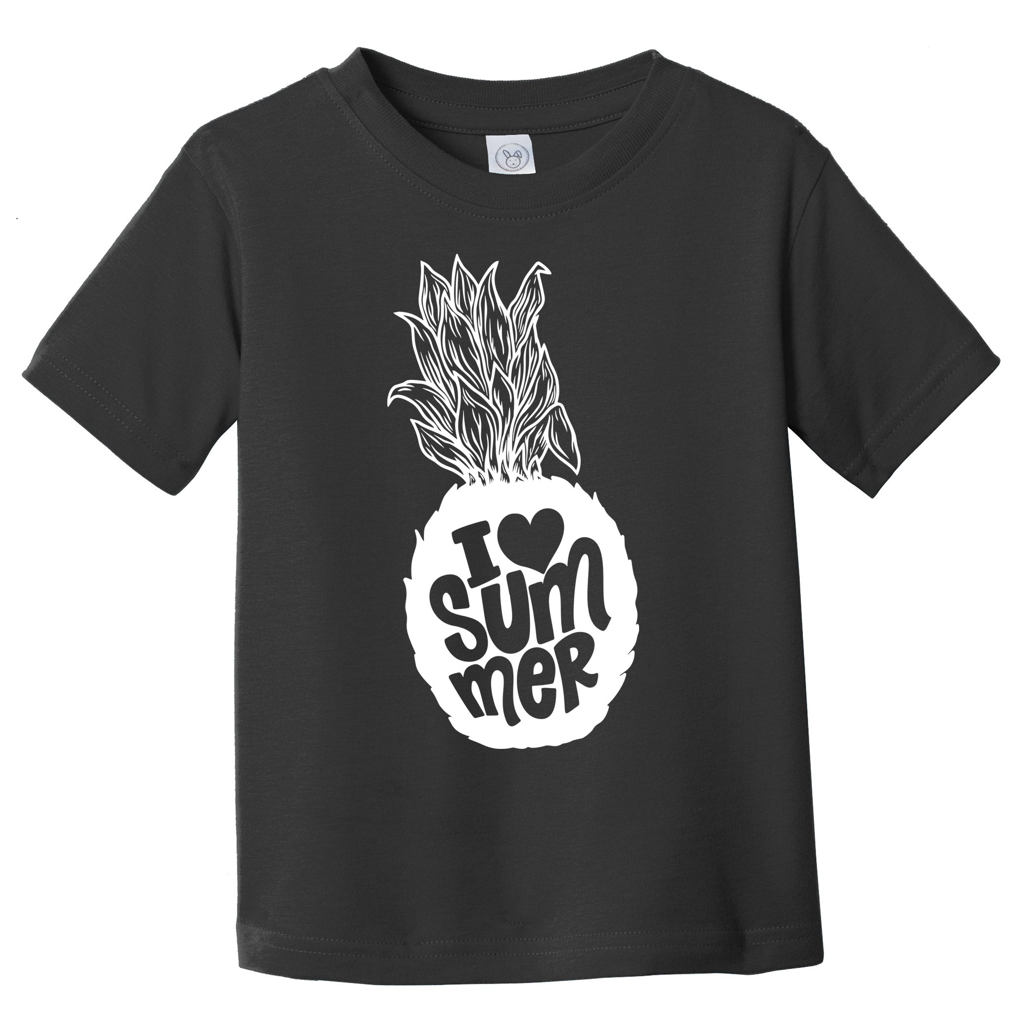 I Heart (Love) Summer Pineapple Toddler T-Shirt