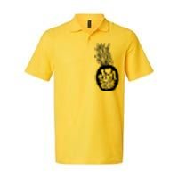 I Heart (Love) Summer Pineapple Softstyle Adult Sport Polo