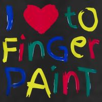 I Heart Love To Finger Paint IM Paint Cute Couple Valentine Beanie