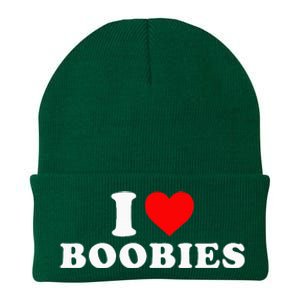 I Heart Love Boobies Knit Cap Winter Beanie