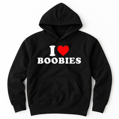 I Heart Love Boobies Hoodie
