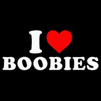 I Heart Love Boobies Hoodie