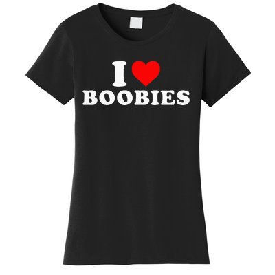 I Heart Love Boobies Women's T-Shirt