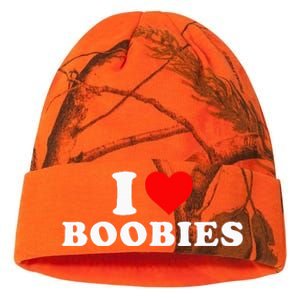 I Heart Love Boobies Kati Licensed 12" Camo Beanie