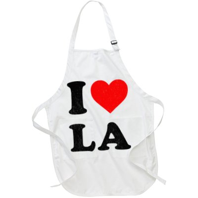 I Heart La Souvenir I Love Los Angeles Apron