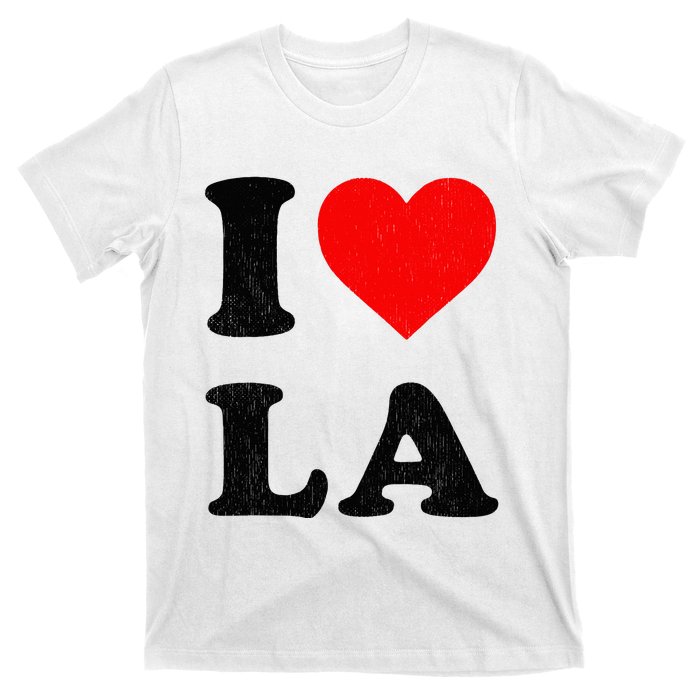 I Heart La Souvenir I Love Los Angeles T-Shirt