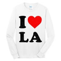 I Heart La Souvenir I Love Los Angeles Tall Long Sleeve T-Shirt