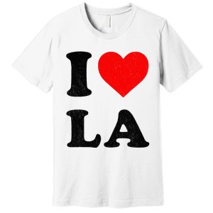 I Heart La Souvenir I Love Los Angeles Premium T-Shirt