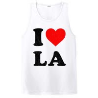 I Heart La Souvenir I Love Los Angeles PosiCharge Competitor Tank