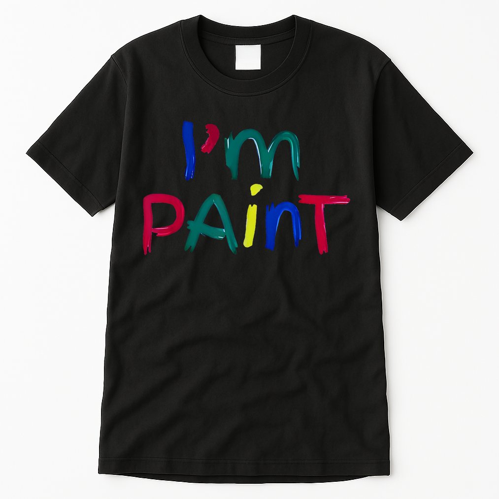I Heart Love To Finger Paint IM Paint Cute Couple Valentine Tall T-Shirt