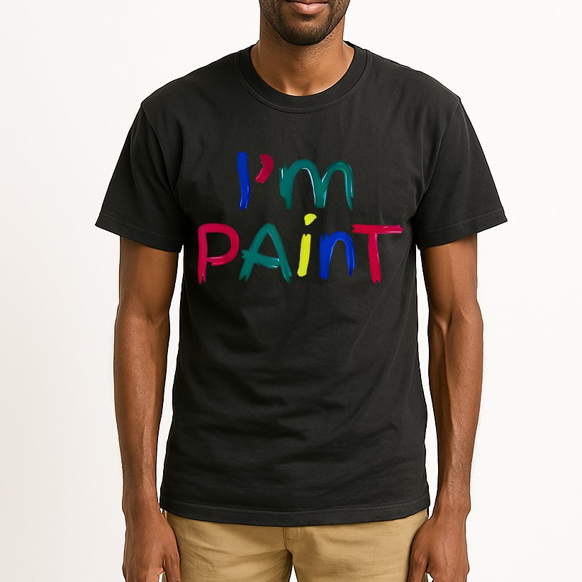 I Heart Love To Finger Paint IM Paint Cute Couple Valentine Tall T-Shirt