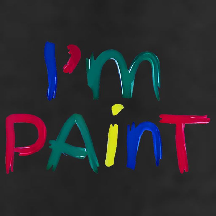 I Heart Love To Finger Paint IM Paint Cute Couple Valentine Beanie