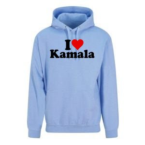 I Heart Love Kamala Harris Unisex Surf Hoodie