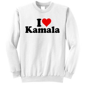 I Heart Love Kamala Harris Sweatshirt