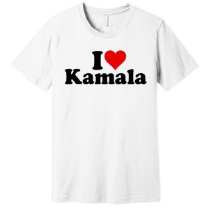 I Heart Love Kamala Harris Premium T-Shirt