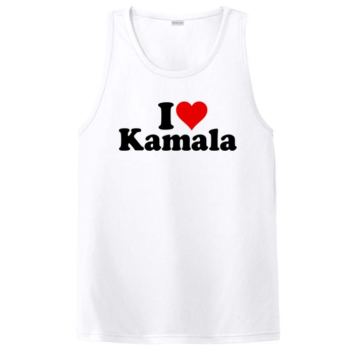 I Heart Love Kamala Harris PosiCharge Competitor Tank