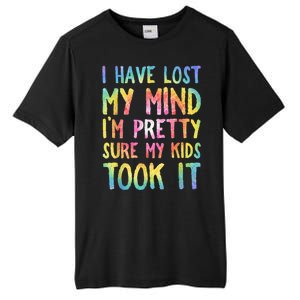 I Have Lost My Mind Kids Took It Mothers Day Mom Tall Fusion ChromaSoft Performance T-Shirt