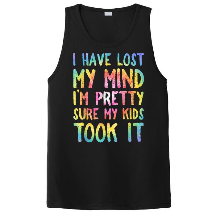 I Have Lost My Mind Kids Took It Mothers Day Mom PosiCharge Competitor Tank