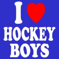 I Heart (Love) Hockey Skating Ice Attraction Hot Sexy Gift Button