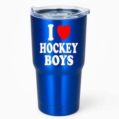 I Heart (Love) Hockey Skating Ice Attraction Hot Sexy Gift Tumbler