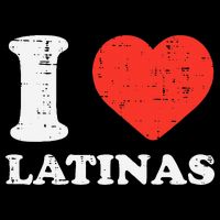 I Heart Latinas Funny Love Latinx Mom Girlfriend Wife Cooling Performance Crew T-Shirt
