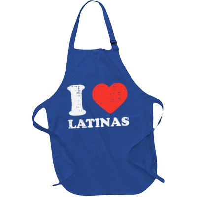 I Heart Latinas Funny Love Latinx Mom Girlfriend Wife Apron