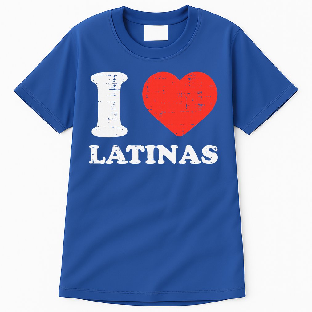 I Heart Latinas Funny Love Latinx Mom Girlfriend Wife Tall T-Shirt
