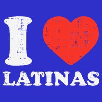 I Heart Latinas Funny Love Latinx Mom Girlfriend Wife Poster