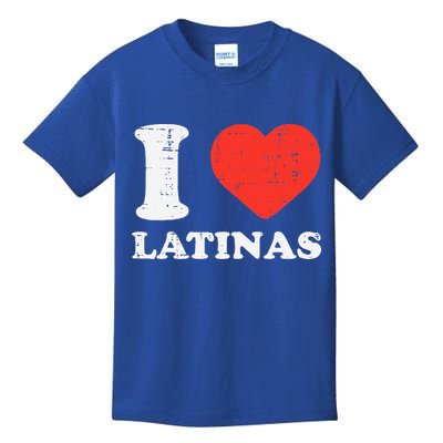I Heart Latinas Funny Love Latinx Mom Girlfriend Wife Kids T-Shirt