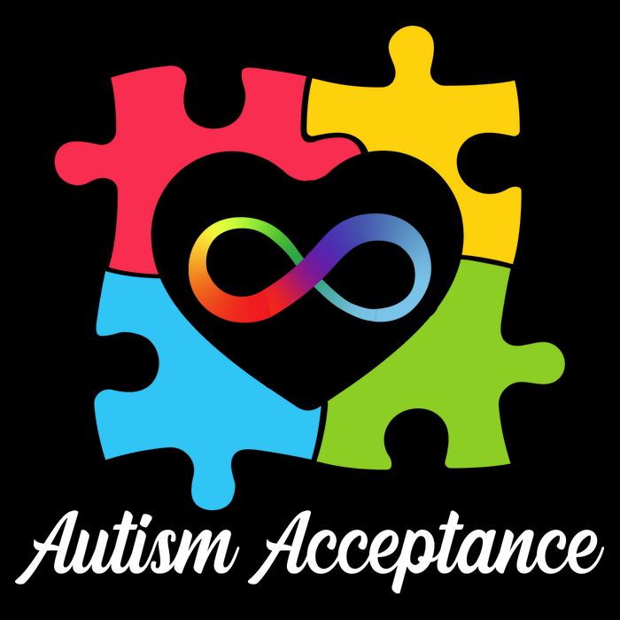 Infinity Heart Love Autism Awareness Acceptance T-Shirt