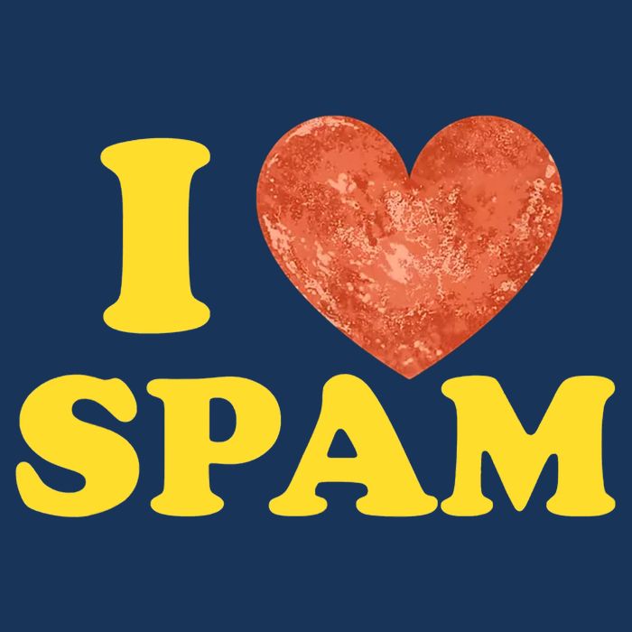 I Heart Love Spam Canned Cooked Pork Food Lover Spam Beanie