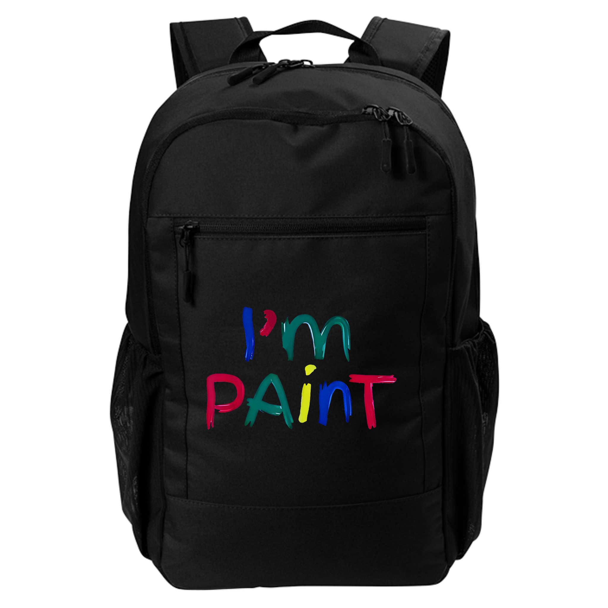 I Heart Love To Finger Paint IM Paint Cute Couple Valentine Backpack