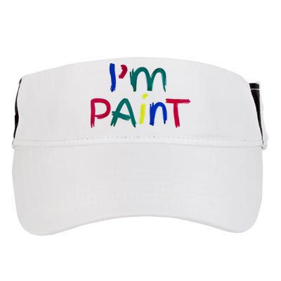 I Heart Love To Finger Paint IM Paint Cute Couple Valentine Adult Drive Performance Visor