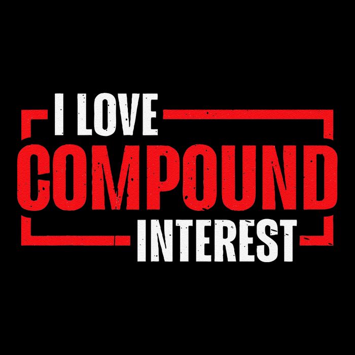 I Heart Love Compound Interest Backpack