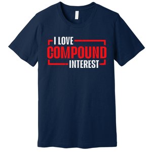 I Heart Love Compound Interest Premium T-Shirt