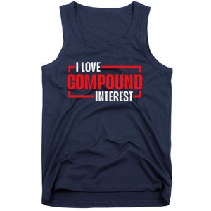 I Heart Love Compound Interest Tank Top