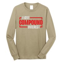 I Heart Love Compound Interest Long Sleeve Shirt