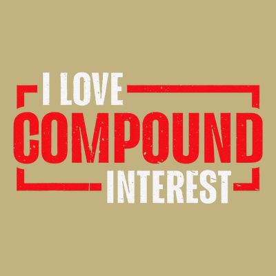 I Heart Love Compound Interest T-Shirt