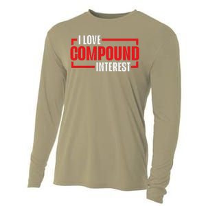 I Heart Love Compound Interest Cooling Performance Long Sleeve Crew