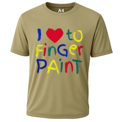 I Heart Love To Finger Paint IM Paint Cute Performance Shirt