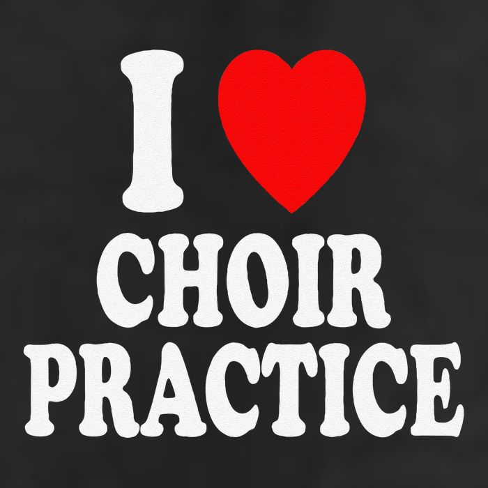 I Heart (Love) Choir Practice Singing Chorus Cool Comfort Performance Bucket Hat