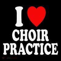 I Heart (Love) Choir Practice Singing Chorus Flatbill Hat