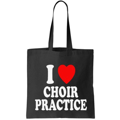 I Heart (Love) Choir Practice Singing Chorus Bag