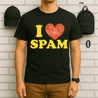 I Heart Love Spam Canned Cooked Pork Food Lover Spam T-Shirt