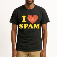 I Heart Love Spam Canned Cooked Pork Food Lover Spam Tall T-Shirt