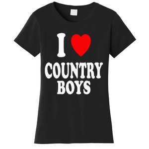 I Heart (Love) Country Attraction Southern South Women's T-Shirt