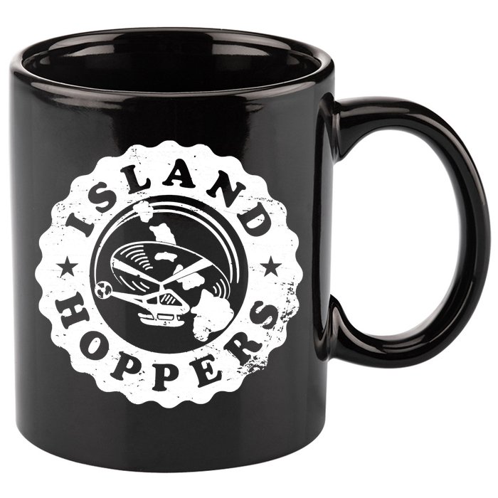 Island Hoppers Logo 11oz C Handle Ceramic Mug