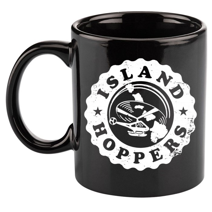 Island Hoppers Logo 11oz C Handle Ceramic Mug