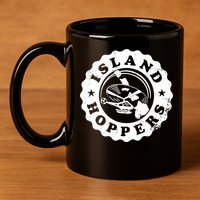Island Hoppers Logo 11oz C Handle Ceramic Mug